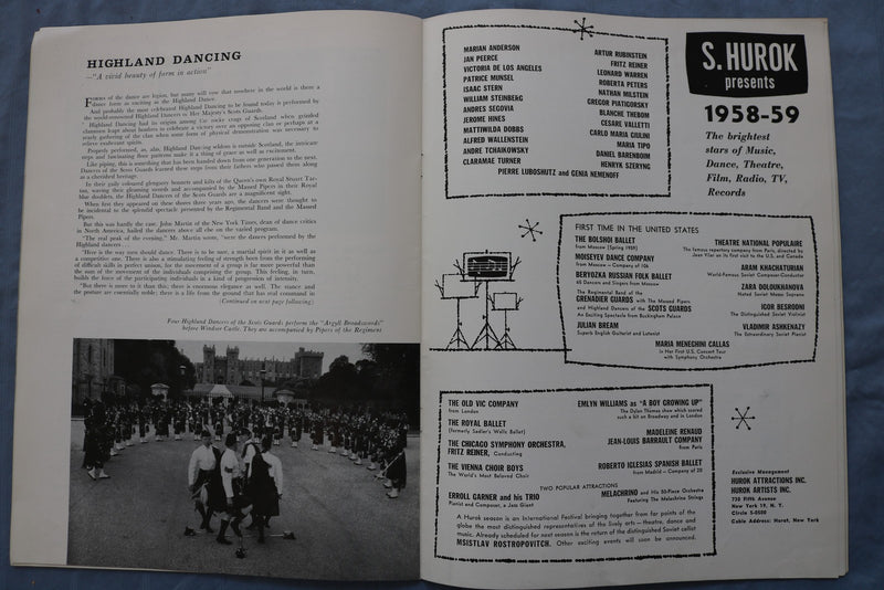 1958 HER MAJESTY'S BRIGADE OF GUARDS PROGRAM - K 3151