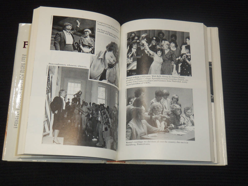 1985 FERRARO MY STORY BOOK INSCRIBED BY GERALDINE A. FERRARO - KD 2771E