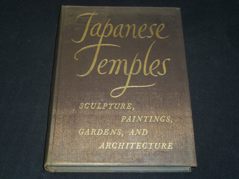 1964 JAPANESE TEMPLES SCULPTURE PAINTING GARDENS BOOK BY J. EDWARD KIDDER-I 1803