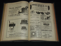 1917 JANUARY-DECEMBER PRAM GAZETTE & HIRE TRADERS RECORD BOUND VOLUME - KD 7462B