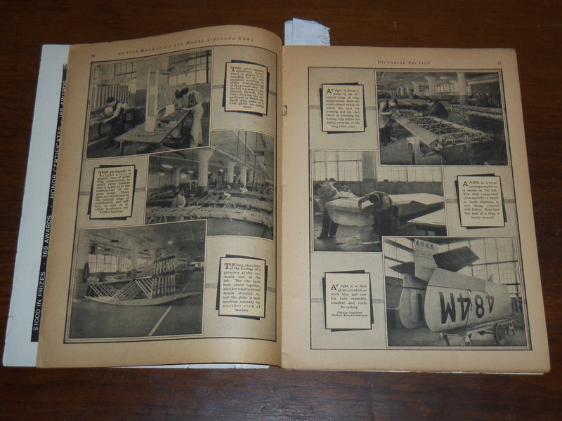 1930 JULY JUNIOR MECHANICS AND MODEL AIRPLANE NEWS MAGAZINE - K 1267