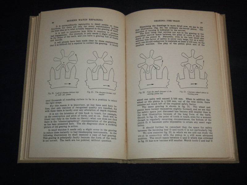 1941 MODERN WATCH REPAIRING AND ADJUSTING VOLUME - THIRD EDITION - KD 5523N