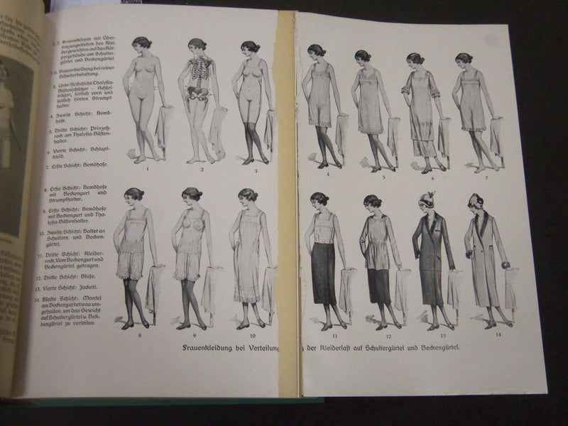 1928 DAS FRAUENBUCH GERMAN BOOK - NICE ILLUSTRATIONS - FASHION - KD 5826