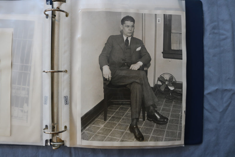 ORIGINAL CRIME RELATED WIRE PHOTOS ALBUM - 51 PHOTOS - #32
