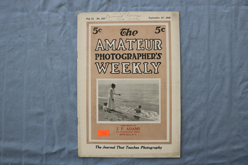 1914-1921 PHOTOGRAPHY MAGAZINES - LOT OF 5 - O 3833