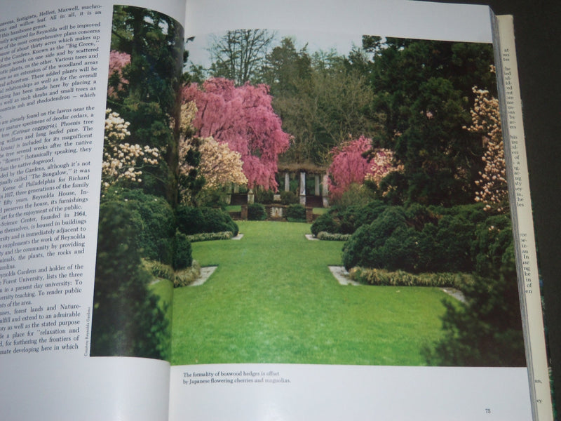 1969 GREAT GARDENS OF AMERICA BY CARROLL C. CALKINS BOOK - KD 4100