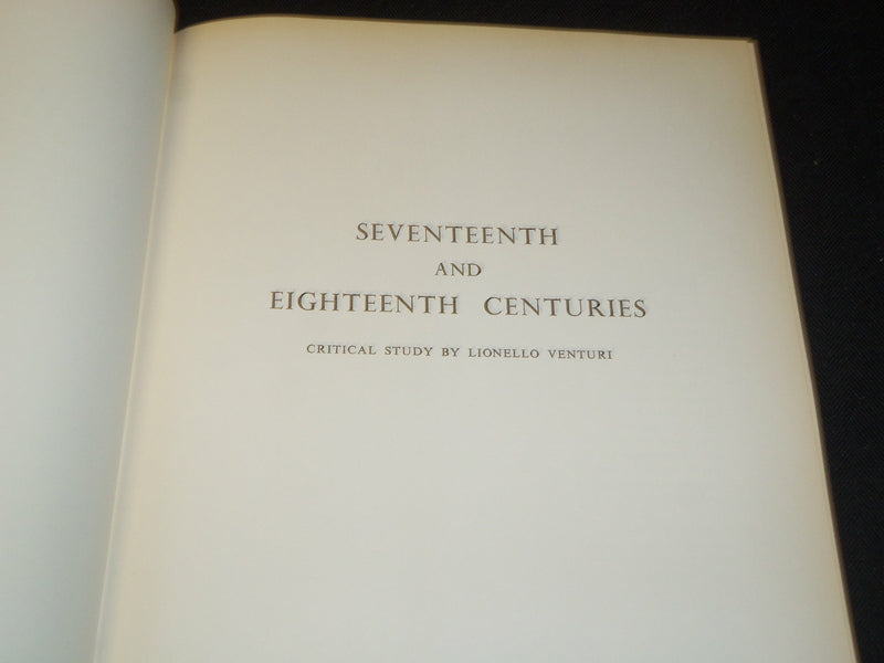 1952 ITALIAN PAINTING FROM CARAVAGGIO TO MODIGLIANI BOOK -ALBERT SKIRA - I 1757
