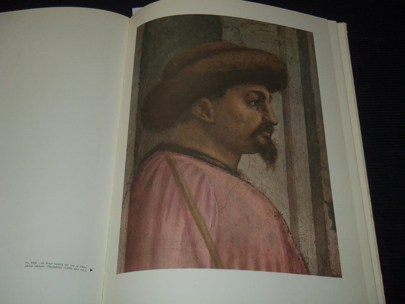 1956 MASACCIO FRESCOS IN FLORENCE VOLUME - NEW YORK GRAPHIC SOCIETY - Z 232