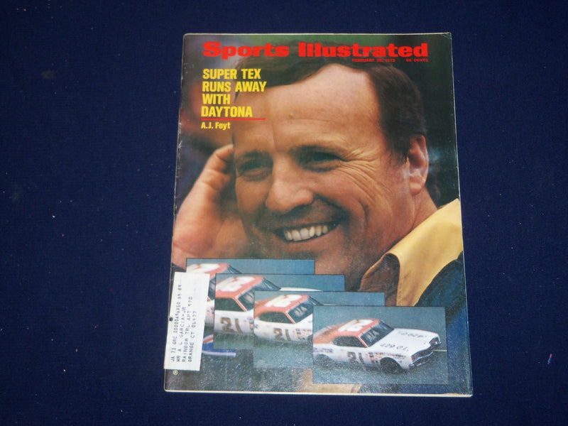 1972 FEBRUARY 28 SPORTS ILLUSTRATED MAGAZINE - A. J. FOYT COVER - SP 9649
