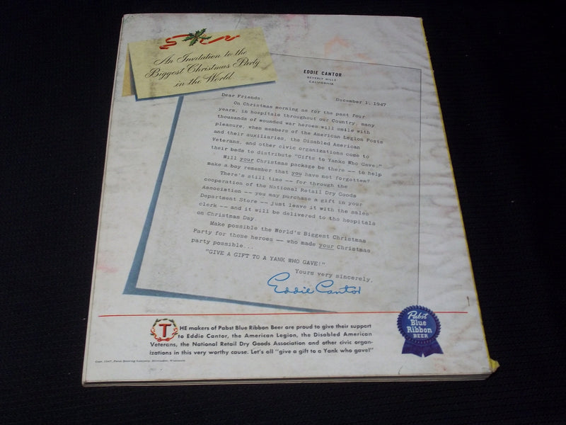 1948 JANUARY ESQUIRE MAGAZINE - VERY NICE ILLUSTRATED FRONT COVER - E 5126