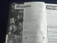 1949 MARCH POPULAR PHOTOGRAPHY MAGAZINE - SPECIAL CONTEST ISSUE - SP 4713B