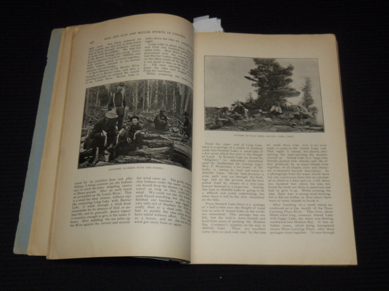 1906 NOVEMBER ROD AND GUN IN CANADA AND MOTOR MAGAZINE - MONDERN JONAH - J 8101