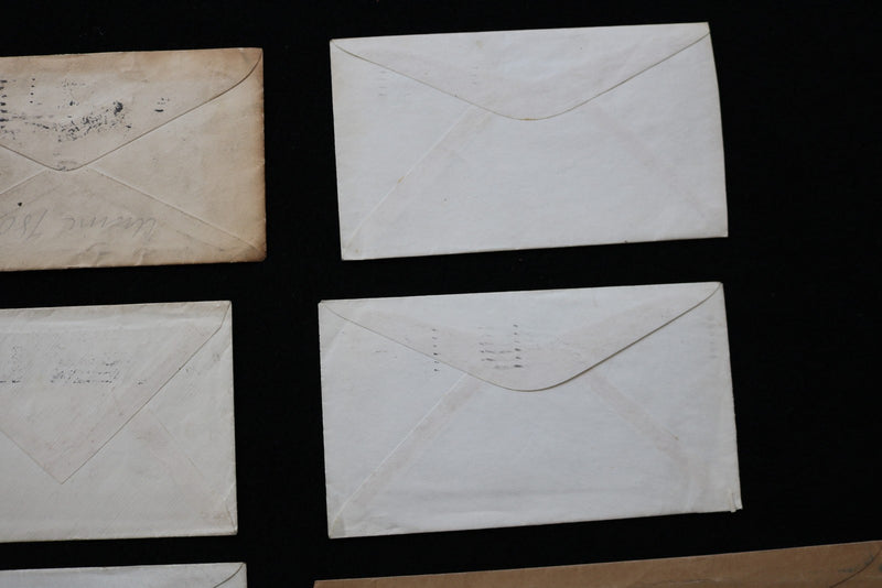 1919-1929 NEW JERSEY STAMPED ENVELOPES - LOT OF 8 - K 2786