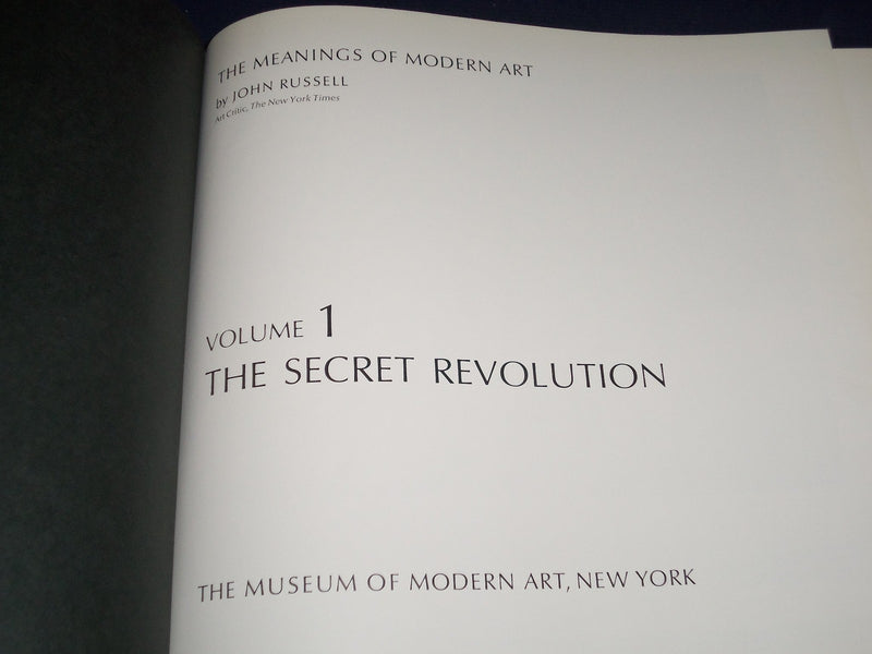 1974-1975 THE MEANINGS OF MODERN ART SET OF 12 VOLUMES BY JOHN RUSSELL - KD 1373