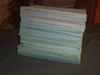 1915-1938 UNIV OF ILLINOIS STUDIES IN THE SOCIAL SCIENCES - LOT OF 14 - WR 102F