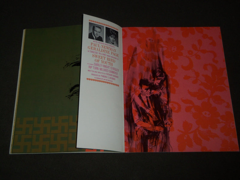 1961-1962 METRO GOLDWYN MAYER PRESENTS PROGRAM - BRANDO, NEWMAN, DOUGLAS- J 2821
