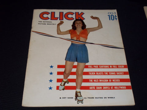 1940 JULY CLICK MAGAZINE - JUDY SHINN FRONT COVER - E 20068
