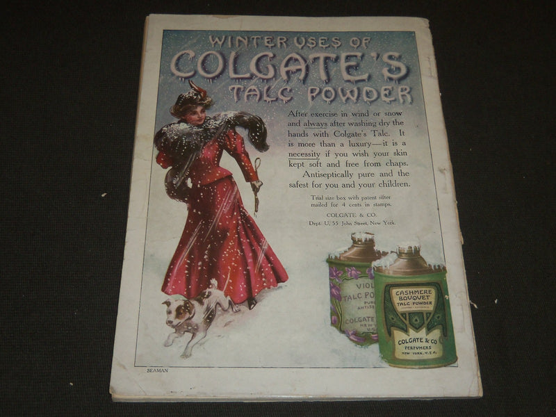 1907 FEBRUARY NEW IDEA WOMAN'S MAGAZINE - COLOR FASHION - ILLUSTRATIONS - ST 253