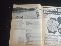 1971 FRESH AND SALT WTER FISHING MAGAZINE - TROLLING, TO LOCATE FISH - B 5529C