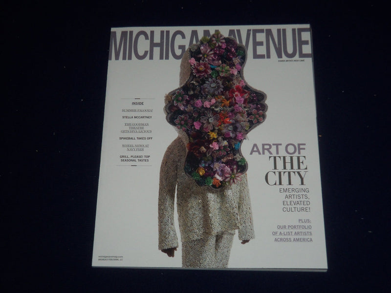 2016 SUMMER MICHIGAN AVENUE MAGAZINE - ART OF THE CITY COVER - SP 3638