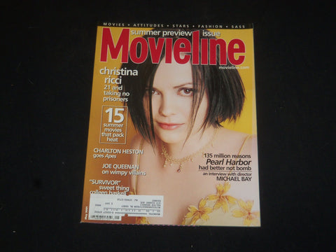 2001 MAY MOVIELINE MAGAZINE - CHRISTINA RICCI - SP 6147