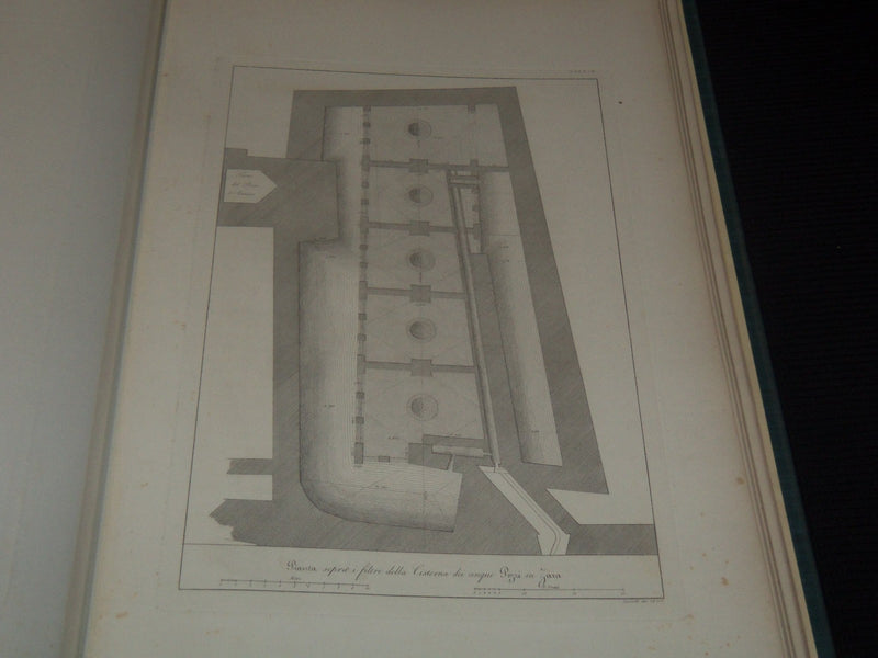 1862 LE FABBRICHE DI MICHELE SANMICHELI VOLUME LOT OF 2 - 150 PLATES - Z 283