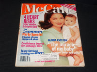 1995 JULY MCCALL'S MAGAZINE - GLORIA ESTEFAN FRONT COVER - E 566