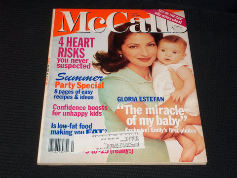 1995 JULY MCCALL'S MAGAZINE - GLORIA ESTEFAN FRONT COVER - E 566