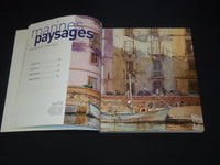 2011-2012 FRENCH WATERCOLOUR BOOK LOT OF 2 - SOFTCOVER - O 2351G