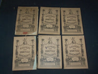 1886 HARPER'S MONTHLY MAGAZINE-LOT OF 11 ISSUES-NICE ILLUSTRATIONS & ADS-WR 466J