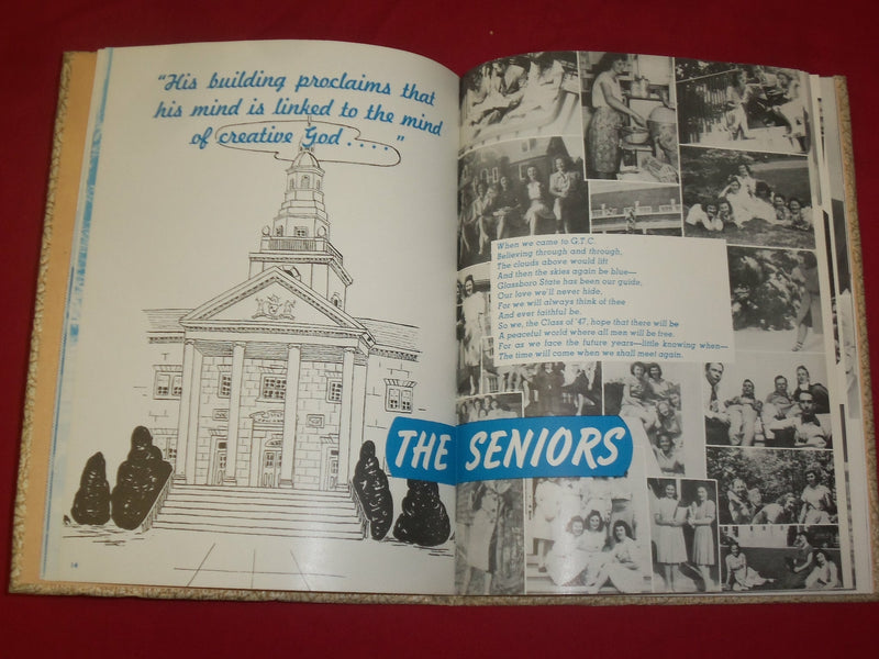 1947 THE OAK NEW JERSEY STATE TEACHERS COLLEGE YEARBOOK - GLASSBORO, NJ- YB 1794