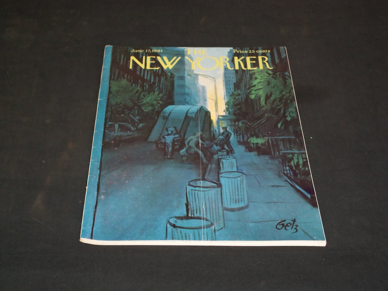 1961 JUNE 17 THE NEW YORKER MAGAZINE - ILLUSTRATED COVER - NY 774