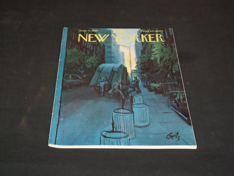 1961 JUNE 17 THE NEW YORKER MAGAZINE - ILLUSTRATED COVER - NY 774
