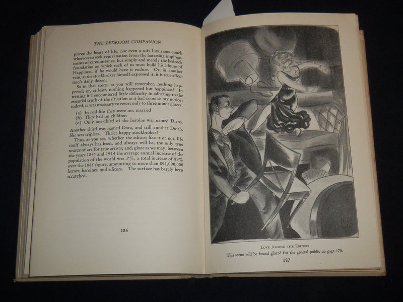 1935 THE BEDROOM COMPANION COLD NIGHTS ENTERTAINMENT HARDCOVER BOOK - KD 4351Q