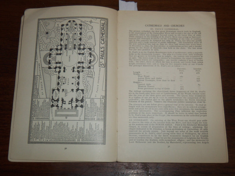 1924 LONDON GUIDE NO. 3 - LONDON'S UNDERGROUNG - FOLD-OUT MAP - K 1223