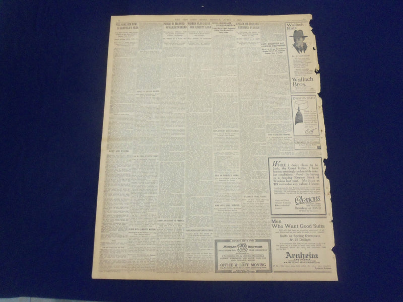 1918 APRIL 1 NEW YORK TIMES -AMERICAN ARMY STARTS FOR BATTLEFRONT - NT 8198