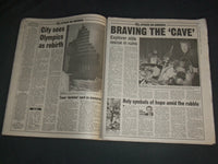 2001 SEPTEMBER 23 NEW YORK POST NEWSPAPER - TERROR TOWN FOR TERRORISTS - NP 4144