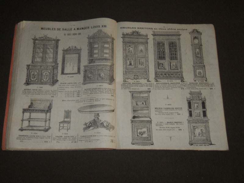 1911 COLLET MERIAUD AMEUBLEMENTS FRENCH CATALOGUE - FR 345