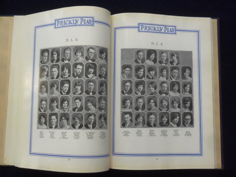 1928 THE PRICKLY PEAR INTERMOUNTAIN UNION COLLEGE YEARBOOK -HELENA, MT - YB 3116