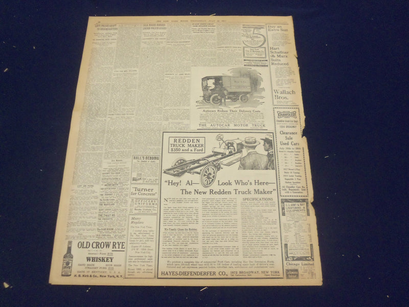 1917 JULY 18 NEW YORK TIMES - CHURCHILL ENTERS BRITISH CABINET - NT 9307