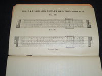1939 THE LOG LOG DUPLEX DECITRIG MANUAL SLIDE RULE NO. 4081 - LYMAN - J 5305