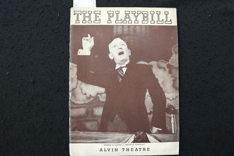 1938 I'D RATHER BE RIGHT PROGRAM- THE PLAYBILL-GEORGE M. COHAN -LOT OF 2- K 3049