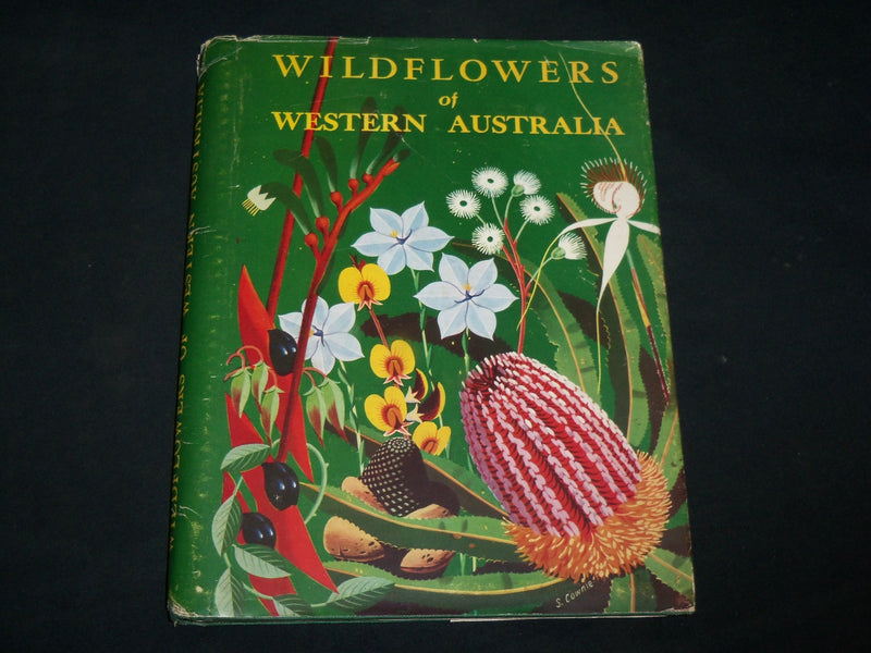 1959 WILD FLOWERS OF WESTERN AUSTRALIA HARDCOVER BOOK - KD 6644