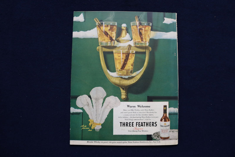 1947 FEBRUARY SPORT MAGAZINE - BENTLEY BROTHERS, BLACK HAWKS COVER - E 11805