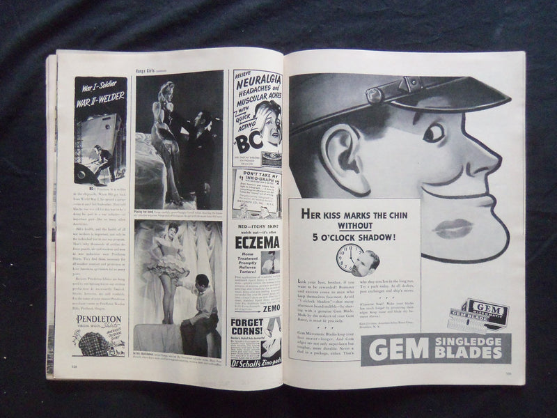 1942 NOVEMBER 16 LIFE MAGAZINE - VESTS IN FASHION - L 313