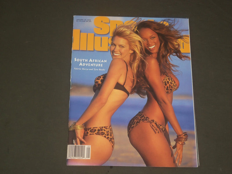 1996 JAN 29 SPORTS ILLUSTRATED MAGAZINE - SWIMSUIT ISSUE - TYRA BANKS - B 4558