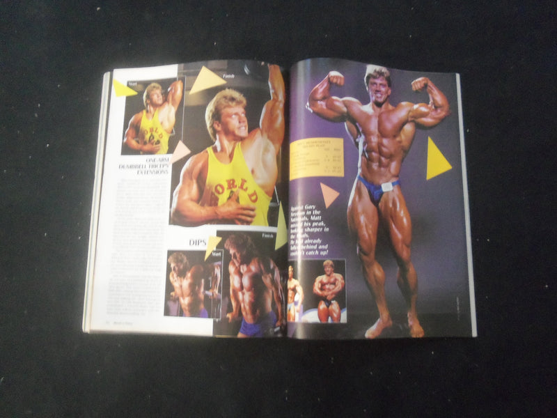 1987 MARCH MUSCLE & FITNESS MAGAZINE - GENETIC MANIPULATION - SP 1522F
