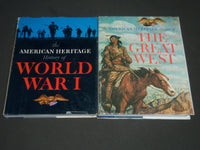 1957-1971 THE AMERICAN HERITAGE BOOK LOT OF 6 - NICE ILLUSTRATIONS - KD 5I
