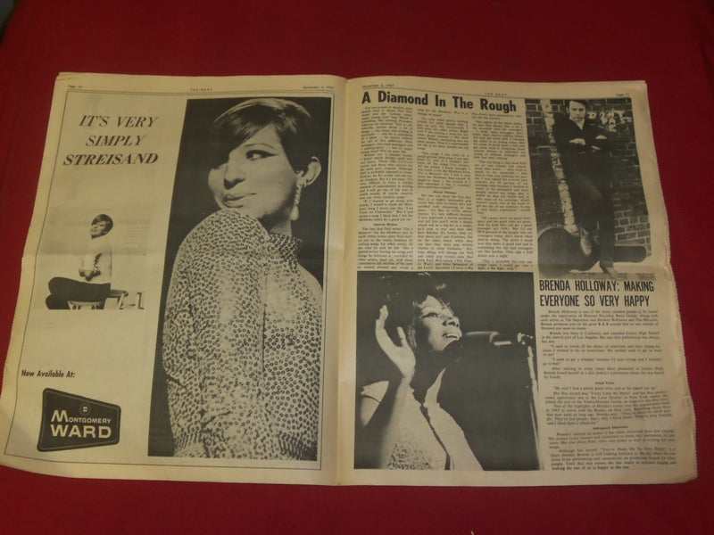 1967 NOV 4 THE BEAT NEWSPAPER-RINGO-MAMA CASS - PHOTOS, ARTICLES & ADS - NP 3923