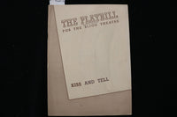1945 KISS AND TELL PROGRAM - THE PLAYBILL - KIRK DOUGLAS - K 3040